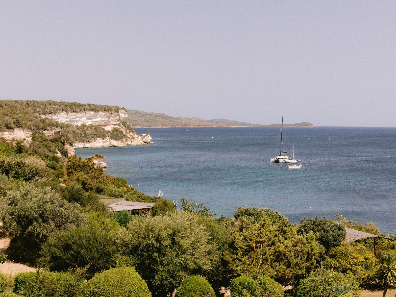 La baie, depuis l’hôtel